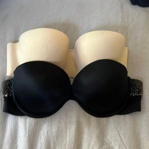 Two Strapless Bra Bundle